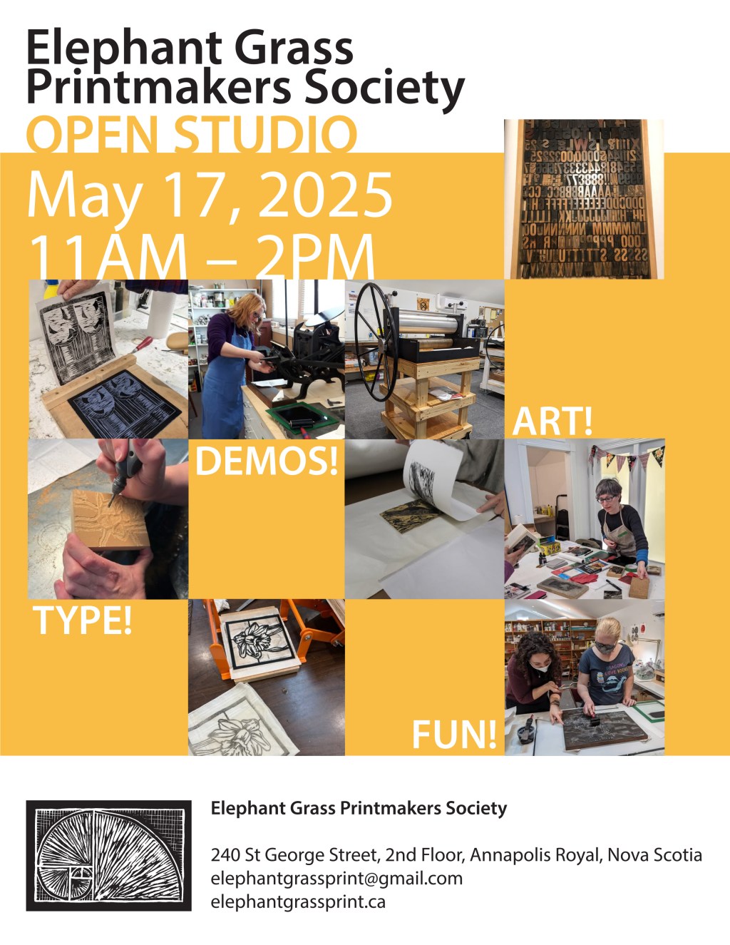 Hands-On Printmaking Experience: May 17 at&nbsp;EGPS