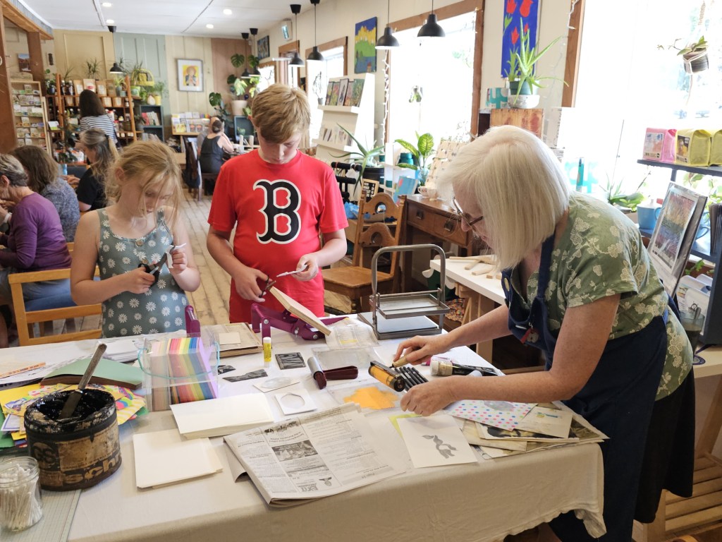 Printmaking at the&nbsp;Market